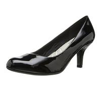 Easy Street Mujeres Passion Punta Cerrada Zapatilla Clasica Escarpín, Black Patent, Talla 9.5