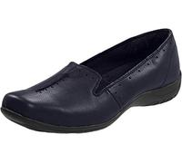 Easy Street Mujeres Purpose Zapato de Piso, Navy, Talla 7.5