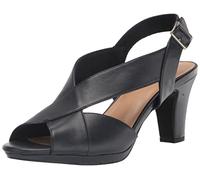 Easy Street Sandalia de tacón Christy para mujer, marino, 37.5 EU