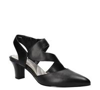 Easy Street Women's Venue Dress Shoe Pump, Black/Gore, 10
