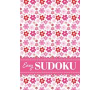 Easy Sudoku: 200 Relaxing Brain Games for Beginners, Women and Teen Girls with Pretty Floral Design
