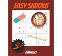 Easy Sudoku: 300 Relaxing Puzzles for Beginners: Large Print Logic Puzzle Book to De-Stress and Train Your Brain
