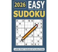Easy Sudoku Book: 180 Easy-to-Enjoy Puzzles with Solutions • Relaxing Logic Games for Adults, Teens & Seniors (Sudoku Challenge Series)