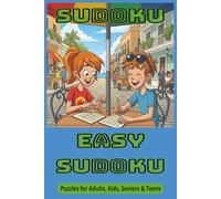 Easy Sudoku Book: Easy Sudoku Puzzle Book with 320 Puzzles and Bonus Number Search | 127 Pages, 6x9 Travel-Friendly Size with 4 Puzzles Per Page | Includes Complete Solutions for On-the-Go Fun!