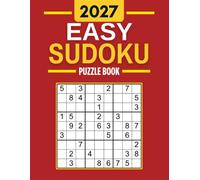 Easy Sudoku Book for Adults: 320 Sudoku Puzzles with full Solutions