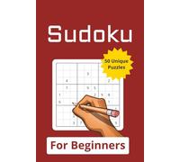 Easy Sudoku Book For Beginners: Sudoku Puzzles with Easy to Read Print | 6x9 Inches, 100 Pages | 50 Puzzles with Solutions | Brain Boosting Gifts for Relaxing and Free Time
