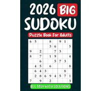 Easy Sudoku for Adults: Large Print Brain Games to Boost Mental Memory and Keep an Active Mind | Solutions Included.