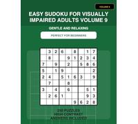 Easy Sudoku for Seniors Large Print: 250 Simple Big Print Puzzles for Beginners | Easy-to-Read Grids with Solutions