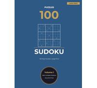 Easy Sudoku Large Print: 100 Easy Puzzles with Complete Solutions (Sharp Mind Press Sudoku)