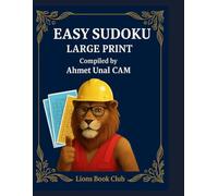 EASY SUDOKU LARGE PRINT: Relaxing Brain Training