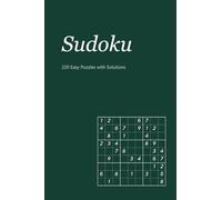 Easy Sudoku Puzzle Book: 220 Puzzles with Solutions · Pocket Size