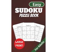 Easy Sudoku Puzzle Book: 400 Medium Sudoku Grids for Adults | Boost Brainpower, Sharpen Focus & Enjoy Stress Relief | 6x9 Inch Paperback with All Solutions for Endless Logic Fun