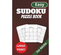 Easy Sudoku Puzzle Book: 400 Medium Sudoku Grids for Adults | Boost Brainpower, Sharpen Focus & Enjoy Stress Relief | 6x9 Inch Paperback with All Solutions for Endless Logic Fun