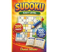 Easy Sudoku Puzzle Book for Adults and Seniors: Over 200 Fun, Easy Puzzles with Solutions | Large Print Brain Games for Beginners