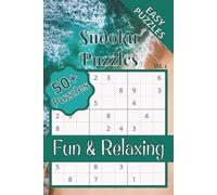 Easy Sudoku Puzzles: Vol. 1: 6x9 Easy Sudoku Puzzle Book with 1 Puzzle per Page and Full Solutions