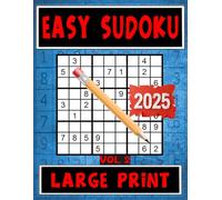 Easy Sudoku Vol. 2 By Cece Franklin: Large Print Sudoku Puzzle Book for Adults & Seniors | Simple & Fun Puzzles for Stress-Free Solving (Easy Sudoku Series Large Print (Vol. 1-5))