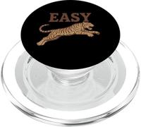 Easy Tiger Big Cat, divertido, amante de los tigres, Easy Tiger PopSockets PopGrip para MagSafe