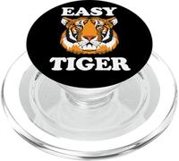 Easy Tiger Big Cat, divertido, amante de los tigres, Easy Tiger PopSockets PopGrip para MagSafe