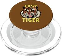 Easy Tiger (Relax Chill Declaración y gráfico) PopSockets PopGrip para MagSafe