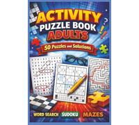 Easy to Medium Crossword Puzzle Book For Adults and Seniors: 50 Puzzles: Easy on the Eyes and Mind-Stimulating Challenges for Mental Relaxation and Eye Comfort