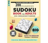 Easy to Medium Sudoku Puzzles: 200 Easy to Medium Puzzles, Great for Building Focus and Logic Skills,Two Puzzles Per Page, Large Print Format, 8.5 x ... Page | 200 Sudoku + Solutions | 8.5 x 11 in)
