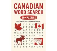 Easy to Read Canadian Word Search: Discover Canada Through 50+ Word Searches! Fun Facts on Every Page Highlighting Canadian Culture & Nature | 6x9 ... or Anyone Wanting to Learn More About Canada