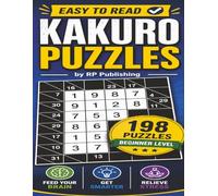 Easy to Read Kakuro Puzzles: Beginner Level