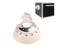 Easy-To-Read Kitchen Timer - Timer Clock ¦Countdown Device with Loud Alarm, Manual Guage Chronograph with Clear, Magnetic Countdown Kitchen, Timepiece Guage for Food Timing Tool, Baking Use