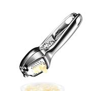 Easy to Squeeze Garlic Press, Dishwasher Safe Garlic Delger, Garlic Paste Delgado, Ergonomic Garlic Press, Kitchen Garlic Smasher 6,69 x 1,46 x 1,18 pulgadas for Mashing Whole Garlic into Garlic Paste