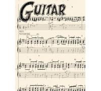 Easy-to-Use Guitar Tab Notebook for Writing Original Music Ideas