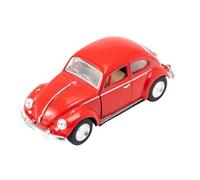Easy Toys Modelo de Coche Compatible con Classical Beetle 1967. Coche de Juguete a Escala con Puertas Que se abren. Modelado de Coches. (Rojo)