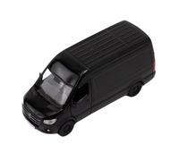 Easy Toys Modelo de Coche Compatible con Mercedes Sprinter. Furgoneta de Juguete a Escala con Puertas Que se abren. Modelado de Coches. (Sprinter Negro)