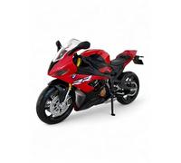 Easy Toys Modelo de moto compatible con BMW S 1000 RR - Modelos de moto a escala 1:12 con caballete - Modelo Kit de juguete - Modelismo estático de colección (Rojo)