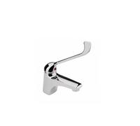 Easy Unisan Italia grifo monomando lavabo maneta gerontológica latón cromo - Con válvula click-clack