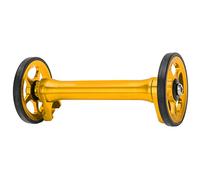 Easy Wheels Barra de extensión Varilla de extensión para Bicicleta Plegable telescópica Liviana de Alta Resistencia para Bicicletas Plegables 3sixty Goma de aleación de Aluminio (Oro)