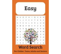 Easy Word Search Book: Word Searches with Easy to Read Print, this word book has Simple Words in it | 6 x 9 inches, 110 pages| 50 + Puzzles ... Gift for Vacations, Holidays and Free Times