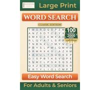 Easy Word Search: Classic Edition with 100 Puzzles | Large Print for Adults & Seniors (Premium Puzzle Books - Word Search)
