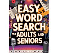Easy Word Search for Adults and Seniors: 100 Relaxing Word Search Puzzles | Fun Brain Games