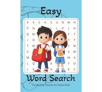 Easy Word Search Puzzle Book: 50 Puzzles | 6x9 inches 100 pages | word search book ... Gift for Vacation, Holidays and Relaxing Time
