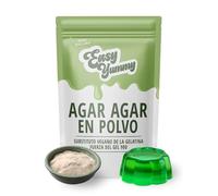 EASY YUMMY - Agar Agar en Polvo Easy Yummy para Postres, Gelatina Vegana 100% Halal (250g)
