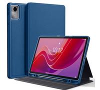 EasyAc Funda para Lenovo Tab M11 TB330 2024, Slim Folio Protectora Tablet Carcasa con Lenovo Tab M11 11 Pulgadas, Múltiples Ángulo de Visión, Mar Azul