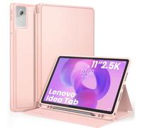 EasyAc Funda para Tableta Lenovo Idea Tab 2025 de 11 Pulgadas, Slim Folio Protectora Tablet Carcasa con Lenovo Idea Tab 2025 TB-336ZU TB-336FU, Múltiples Ángulo de Visión, Rosa