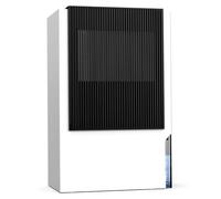 EasyAcc Deshumidificador 3 L/día con Secado, Silencioso 30 dB, 24 h | Deshumidificación eficiente con drenaje continuo para armarios, salones, baños y sótanos de hasta 30 m²