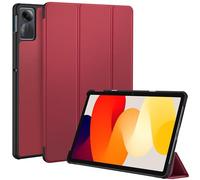 EasyAcc Funda Carcasa Compatible con Xiaomi Redmi Pad SE 11 Pulgadas 2023, Ultra Slim PU Protectora Carcasa con Función de Soporte,Vino Tinto…