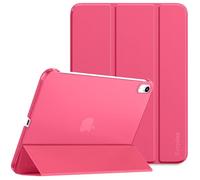 EasyAcc Funda Compatible con iPad 11.ª Generación (A16) 11" 2025 / iPad 10.ª Generación 10.9" (2022) (A2757/A2777), Case Ultra Slim Carcasa Smart Cover,Rosa Fucsia