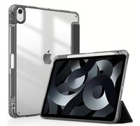 EasyAcc-Funda Compatible con iPad Air 5 2022/iPad Air 4 10.9 2020, Funda de Piel Ultrafina con Función de, Negro