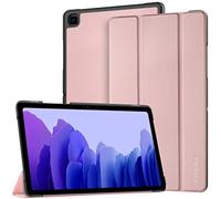 EasyAcc Funda Compatible con Samsung Galaxy Tab A7 10.4 2020 SM-T500 T505 T507, Ultra Slim PU Protectora Carcasa con Función de Soporte, Oro Rosado