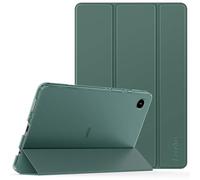 EasyAcc - Funda Compatible con Samsung Galaxy Tab A9 8.7 Pulgadas 2023, Ultra Slim PU Protectora Carcasa con Función de Soporte función Atril,Verde Noche Oscuro