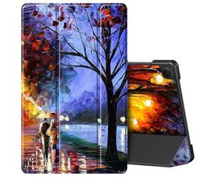 EasyAcc Funda Compatible con Samsung Galaxy Tab A9+/ A9 Plus 11 Pulgadas 2023 SM-X210/ X216/ X218- Ultra Slim PU Protectora Carcasa, Camino Nocturno