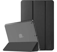 EasyAcc Funda para iPad 9.7 2018 iPad 6/2017 iPad 5, Ultra Slim Premium Piel sintética iPad de 9.7 Pulgadas A1822 A1823 A1954 A1893 [Negro]